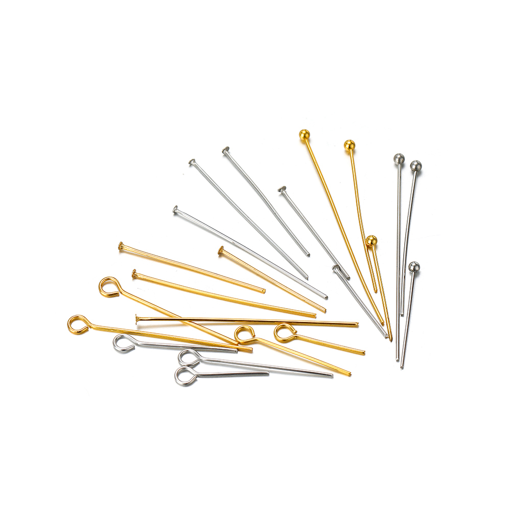 Jewelry Making Head Pins - 100/50 Uds agujas de cabeza de