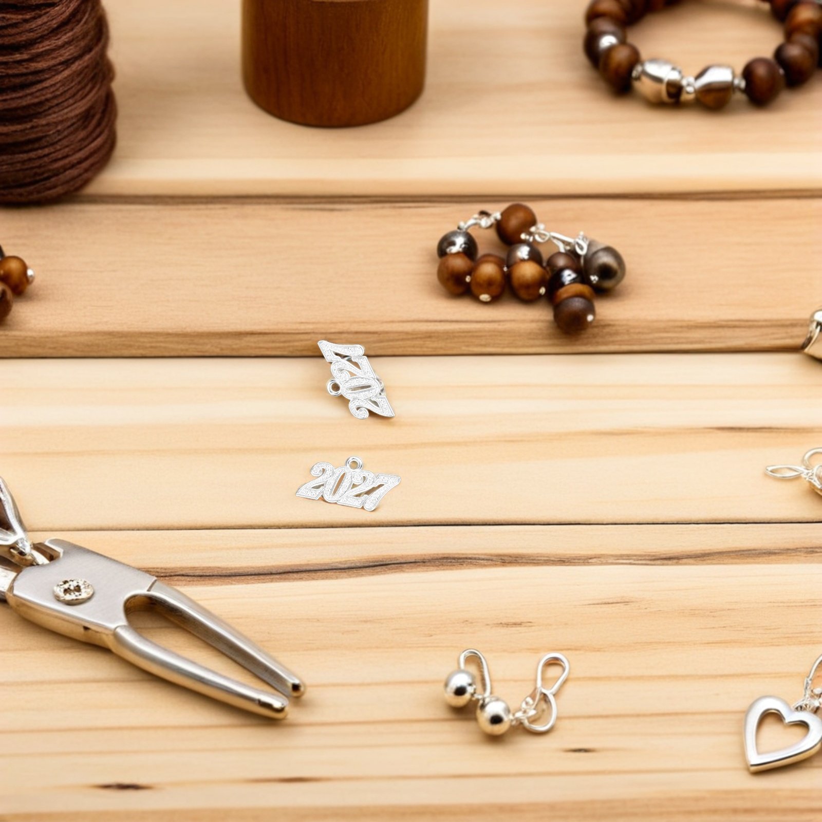 Jewelry Making Classes - 50 piezas, dije con forma de