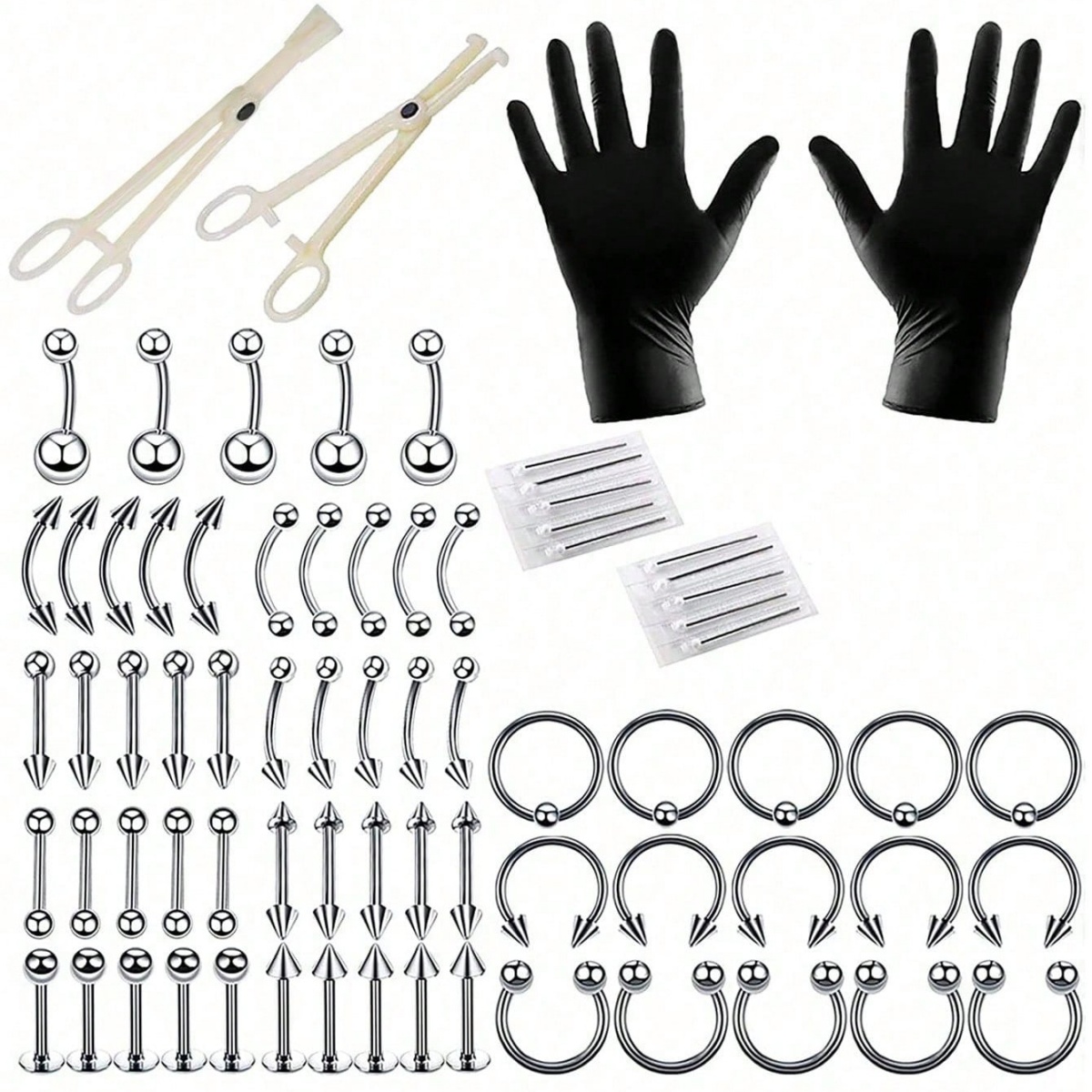 Jewelry Making Needle Nose Pliers - Kit de perforación desechable de 8-134