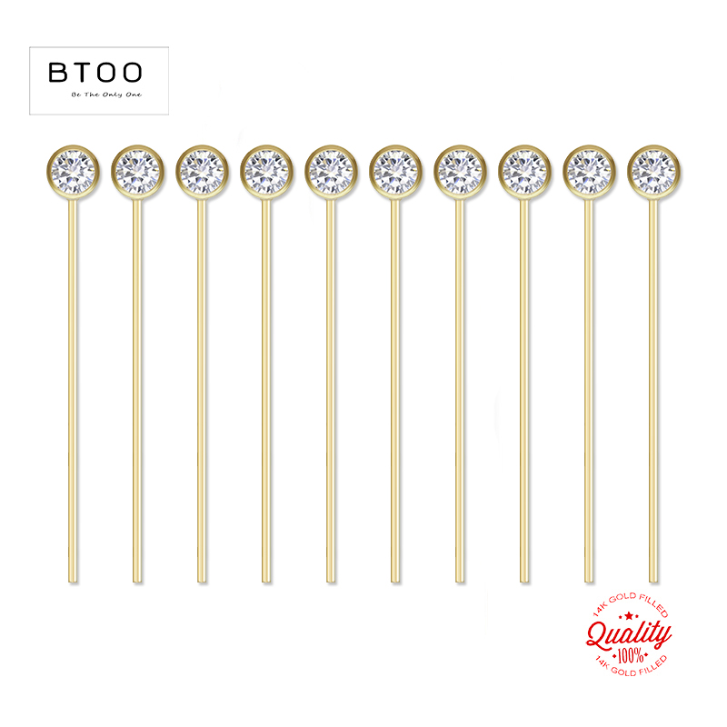Jewelry Making Head Pins - Agujas de alfileres de cabeza de