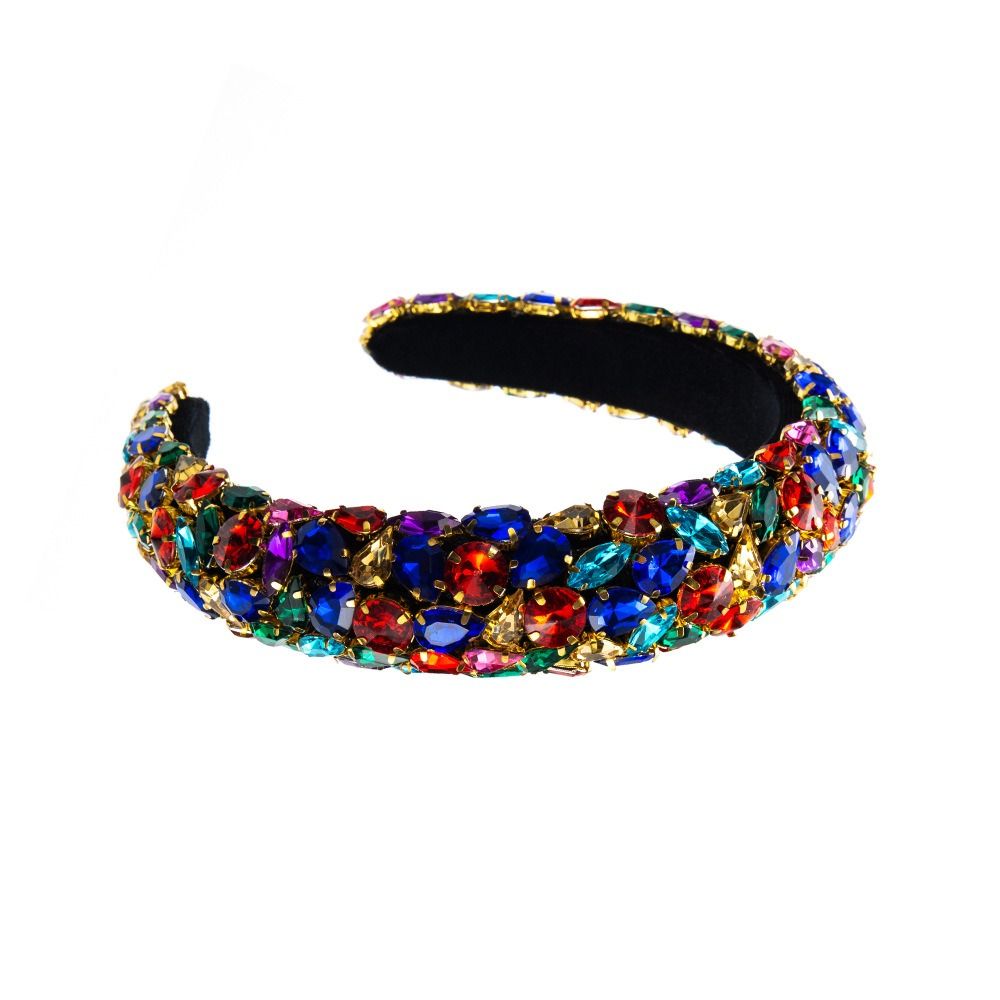 Jewelry Making For Kids - Diadema Retro de Pedrería Colorida, Joyería