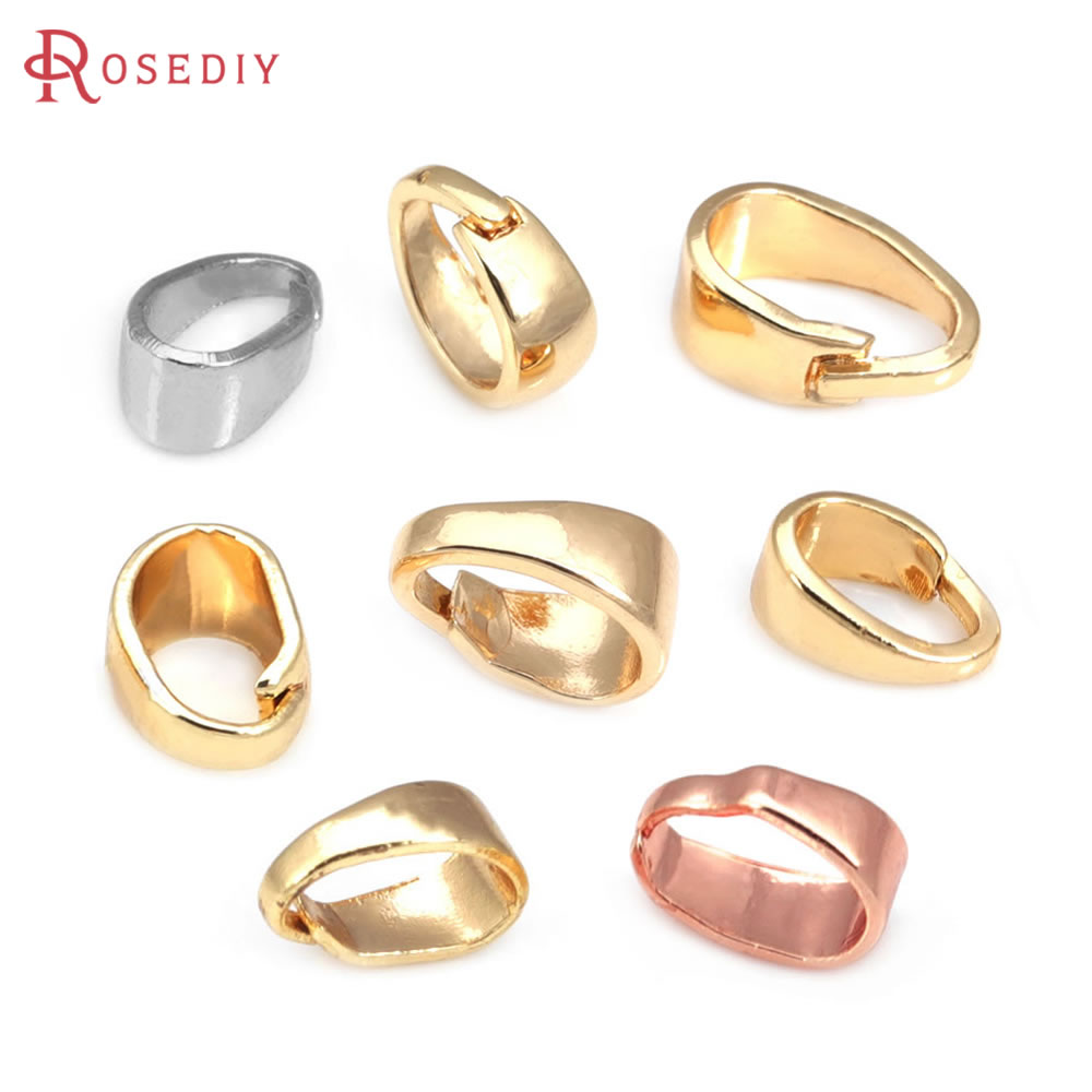 Jewelry Making Findings - 7x3,5 MM 6x4MM 7x5MM 9x4MM 18K