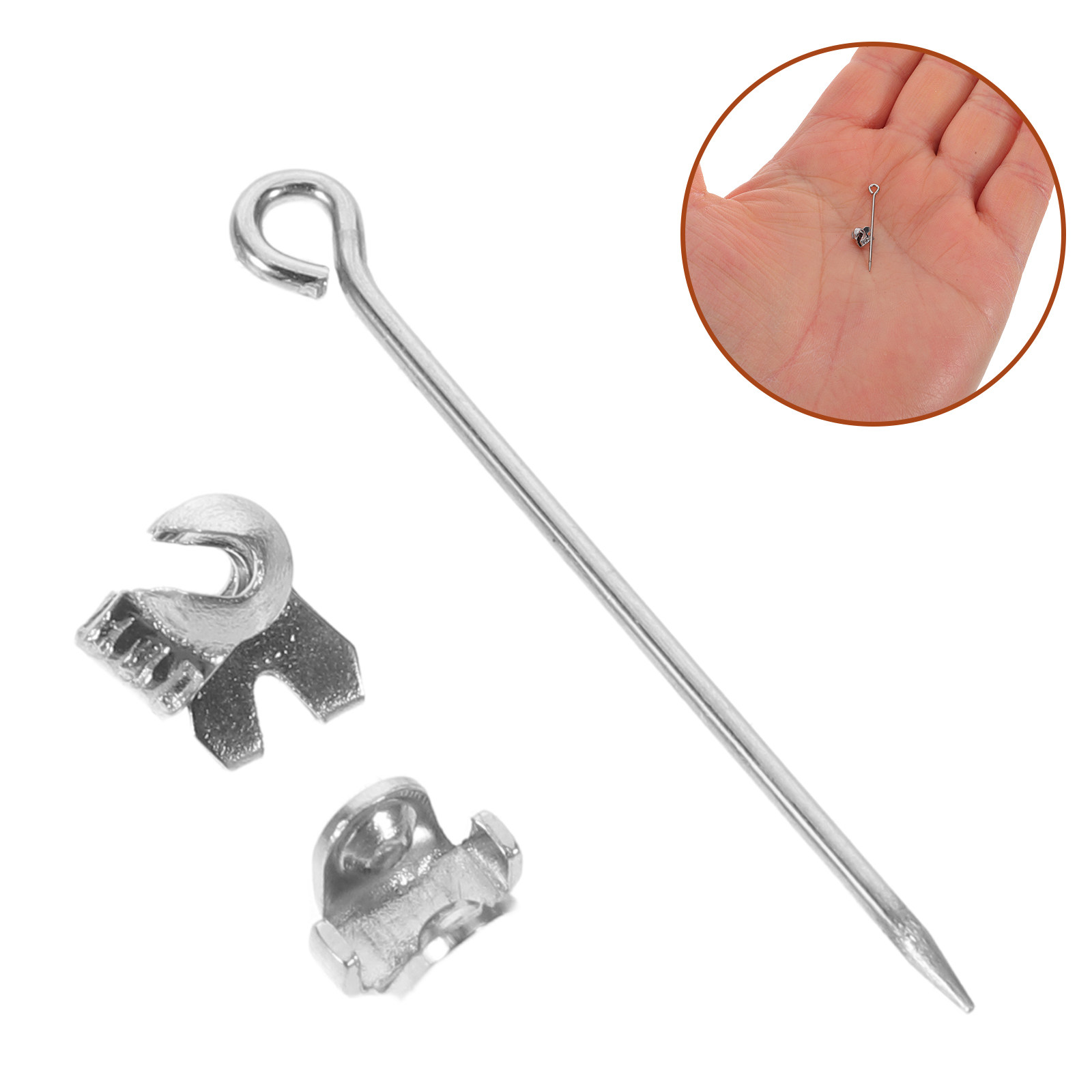 Jewelry Making Head Pins - Alfileres de acero inoxidable para la
