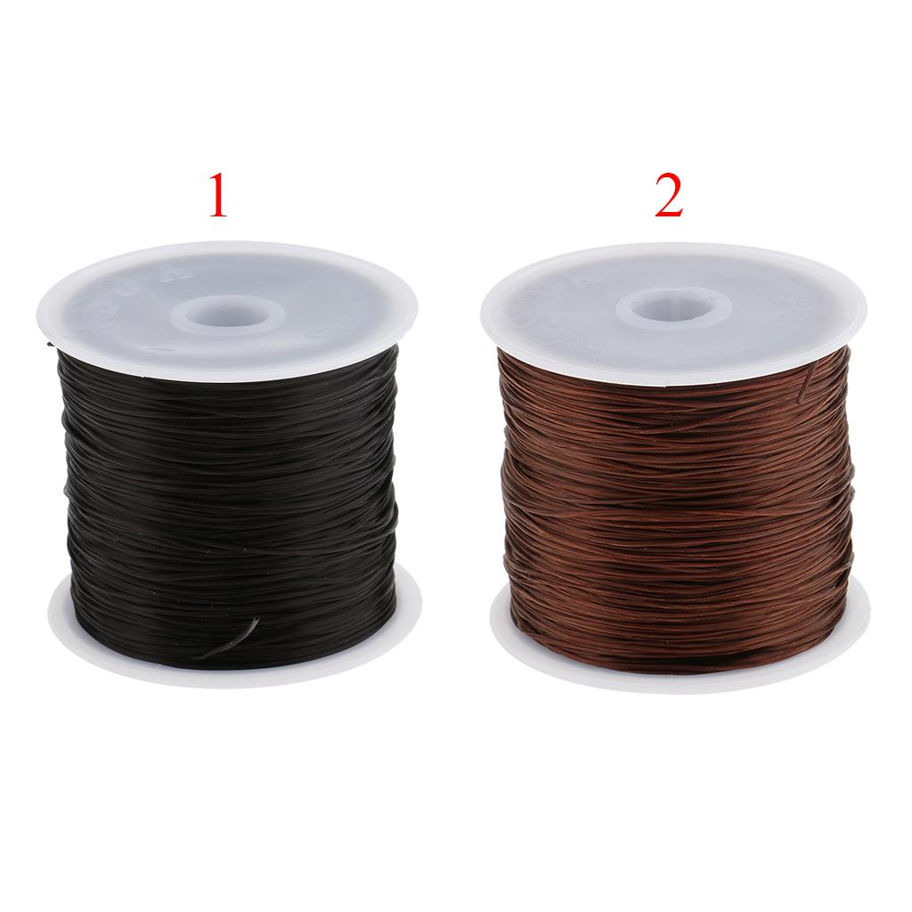 Jewelry Making Using Beads - Hilo de tejido de cabello duradero,