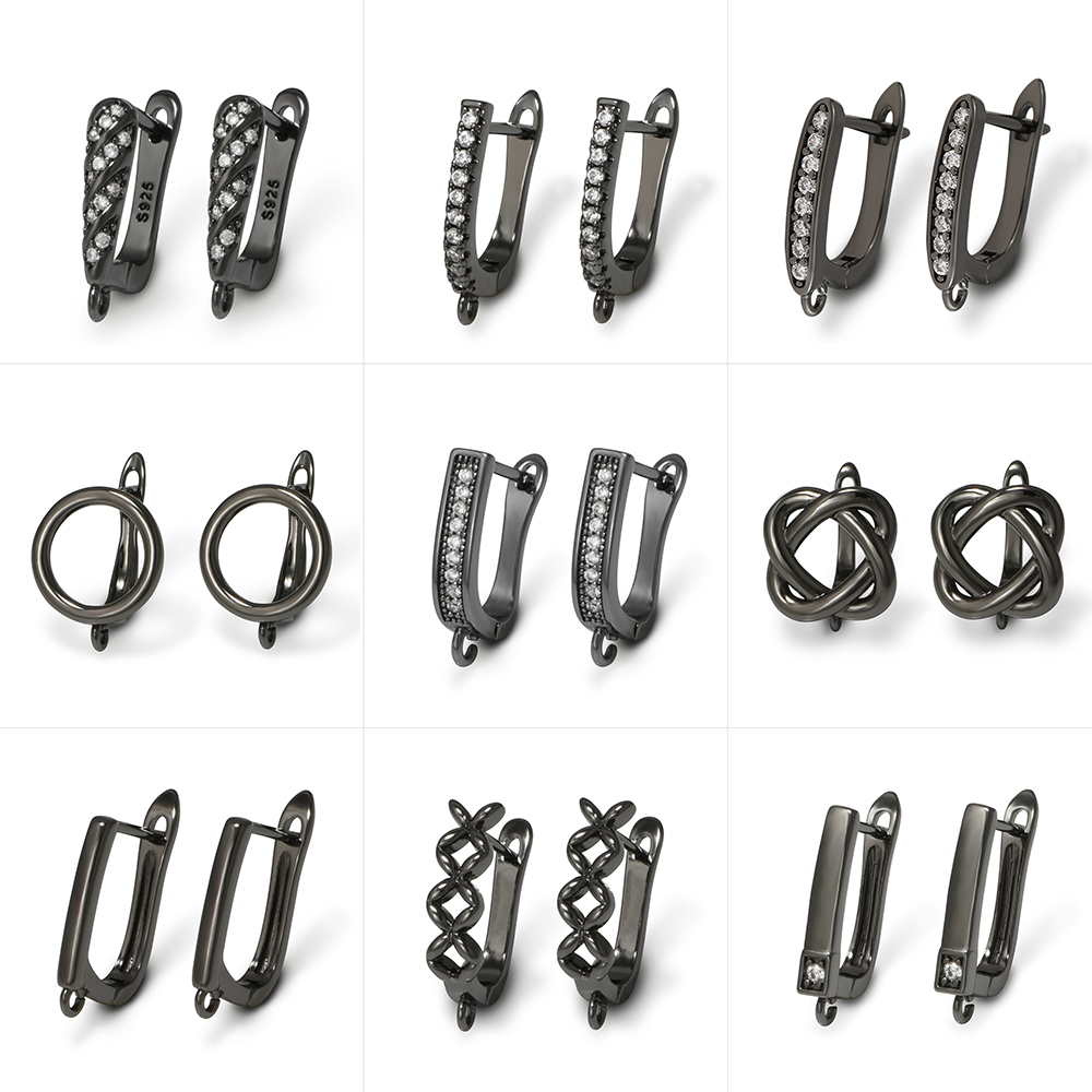 Jewelry Making Findings - YANASI 1 Par de Ganchos para
