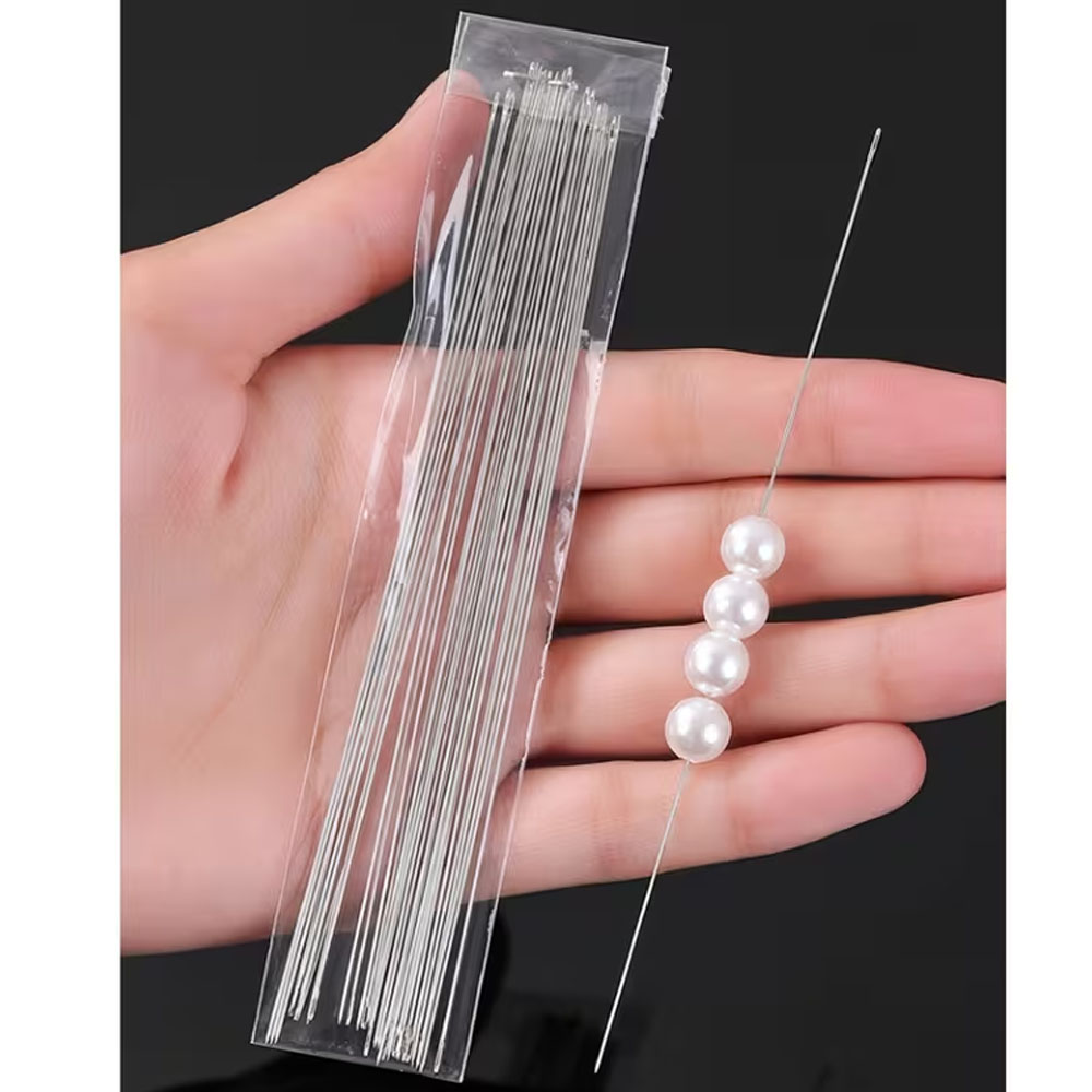 Jewelry Making Using Beads - 10/100 Agujas con Tubo para Abalorios,