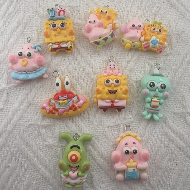 Jewelry Making For Birthday Party - 10 piezas de colgantes de resina