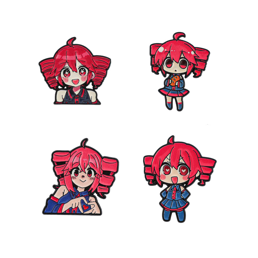 4 broches de esmalte de anime  - Jewelry Making Kits reseña y precio