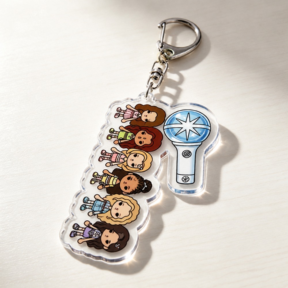 Llavero K-pop Katseye, Accesor - Jewelry Making Findings reseña y precio