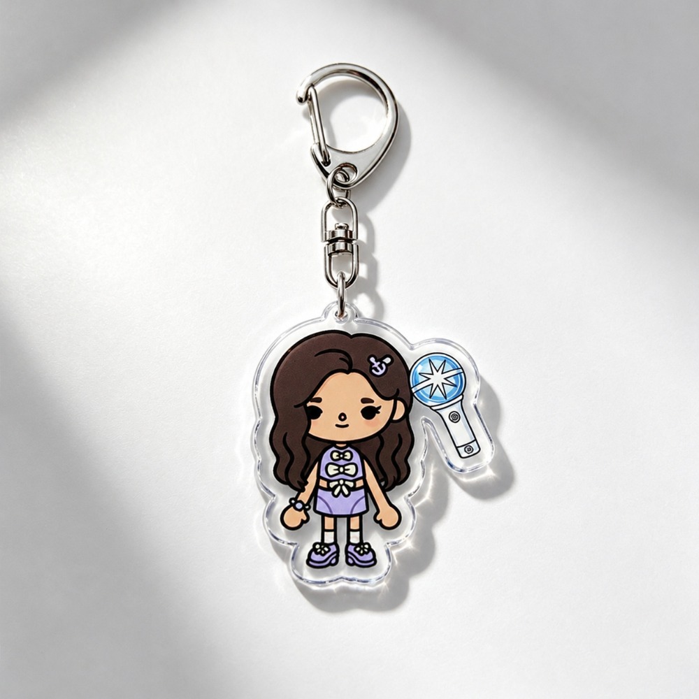 Llavero K-pop Katseye, Accesor - Jewelry Making Findings reseña y precio
