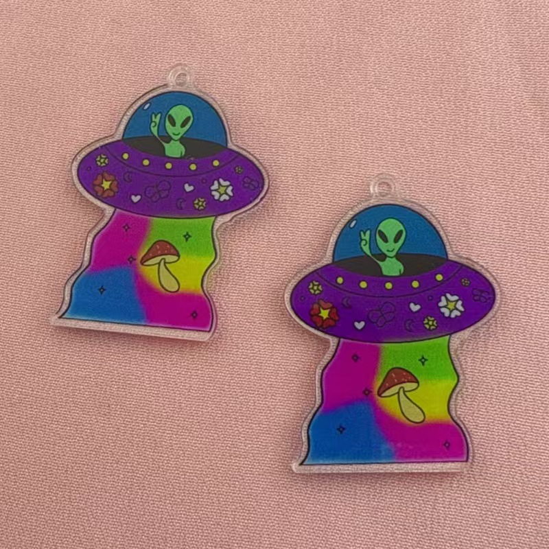 10 piezas de colgantes de acrí - Jewelry Making For Birthday Party reseña y precio