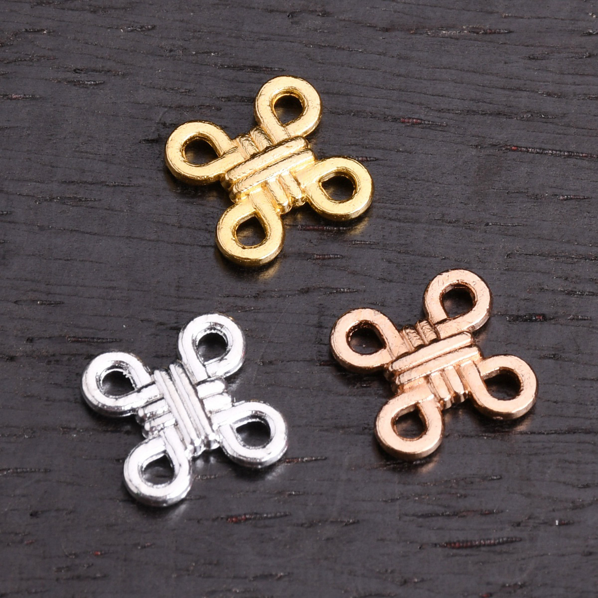 20 piezas de conectores de met - Jewelry Making Knots reseña y precio