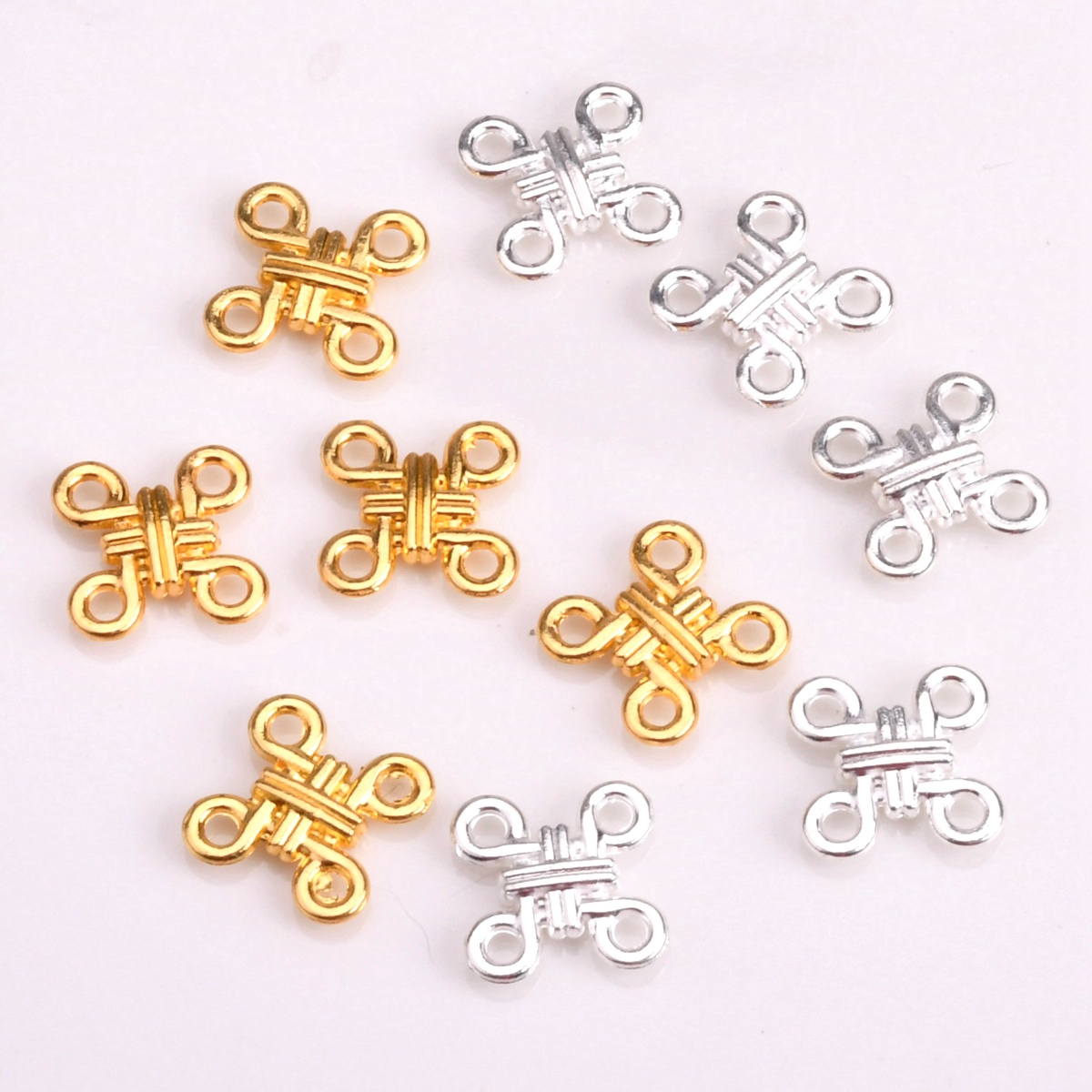 20 piezas de conectores de met - Jewelry Making Knots reseña y precio