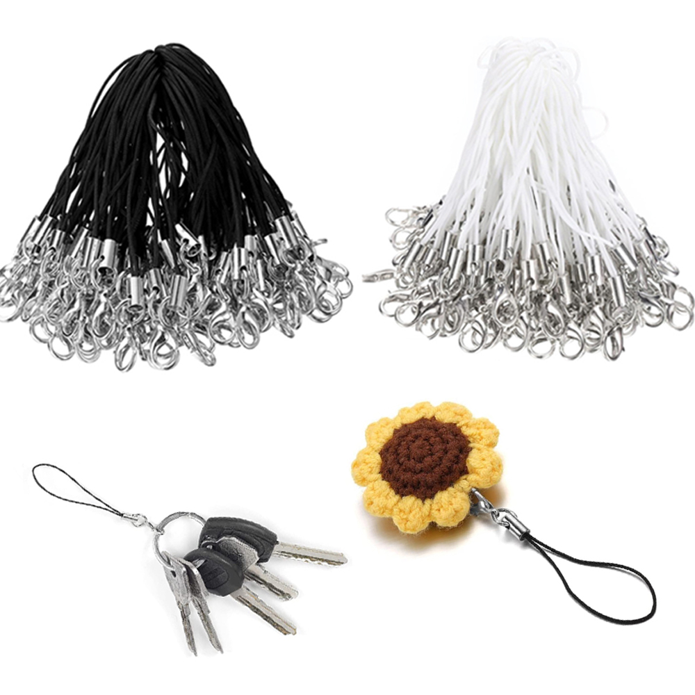 50/100 Uds. Correa blanca y ne - Jewelry Making Hoops reseña y precio