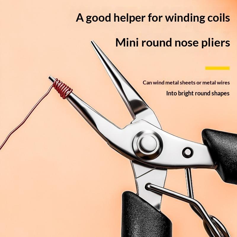 Alicates de punta curva mini d - Jewelry Making Needle Nose Pliers reseña y precio