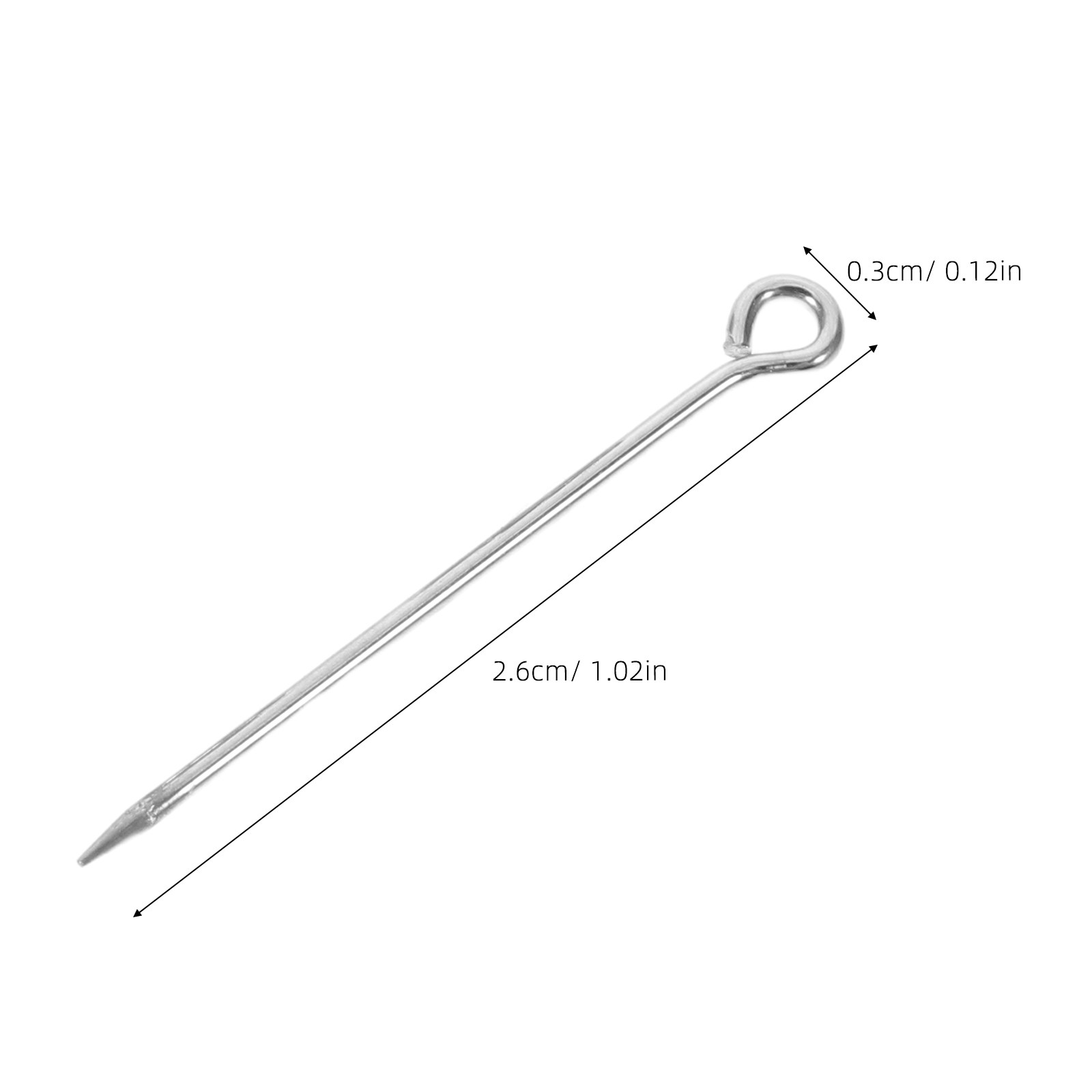 Alfileres de acero inoxidable  - Jewelry Making Head Pins reseña y precio