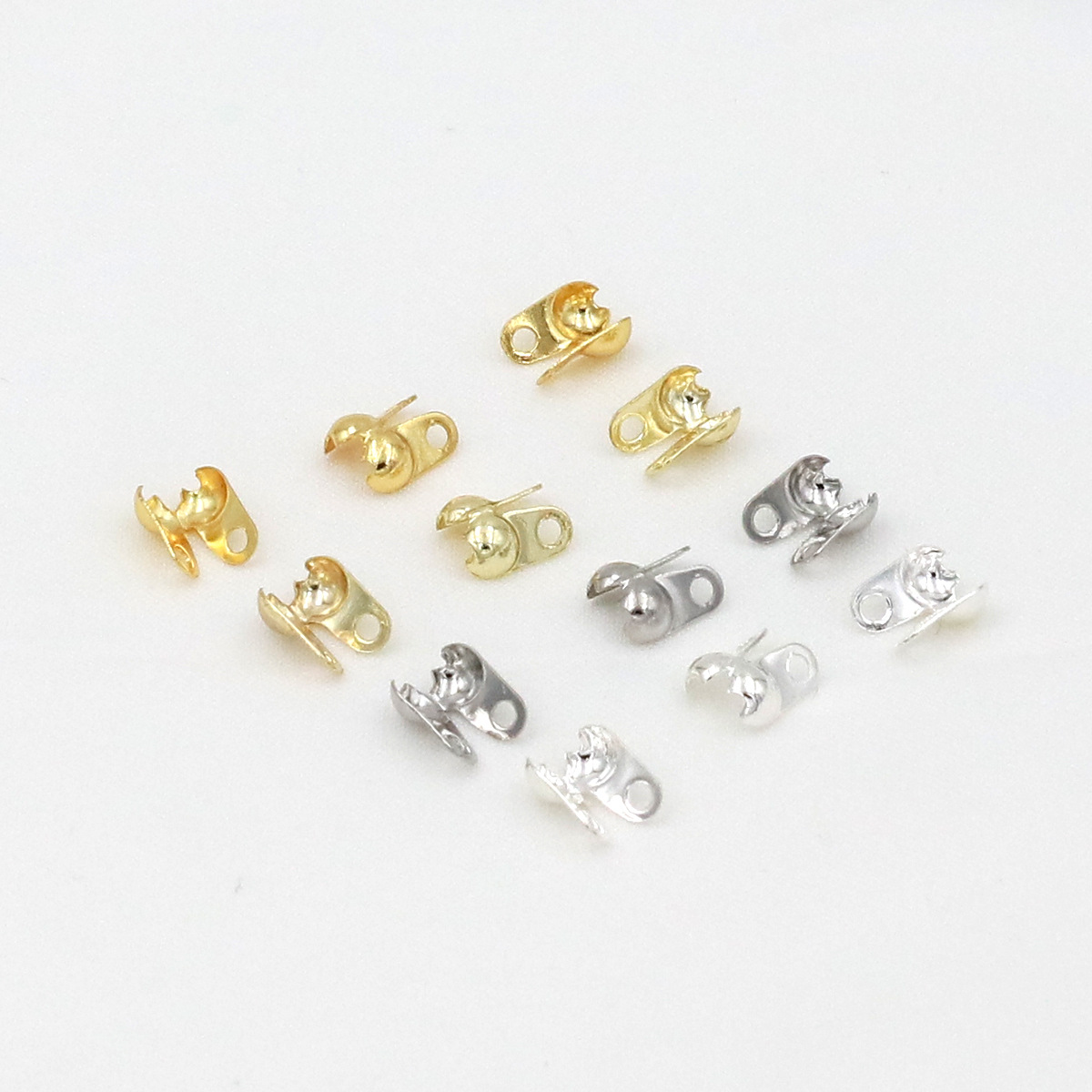 Puntas de Calotte Chapadas en  - Jewelry Making Knots reseña y precio