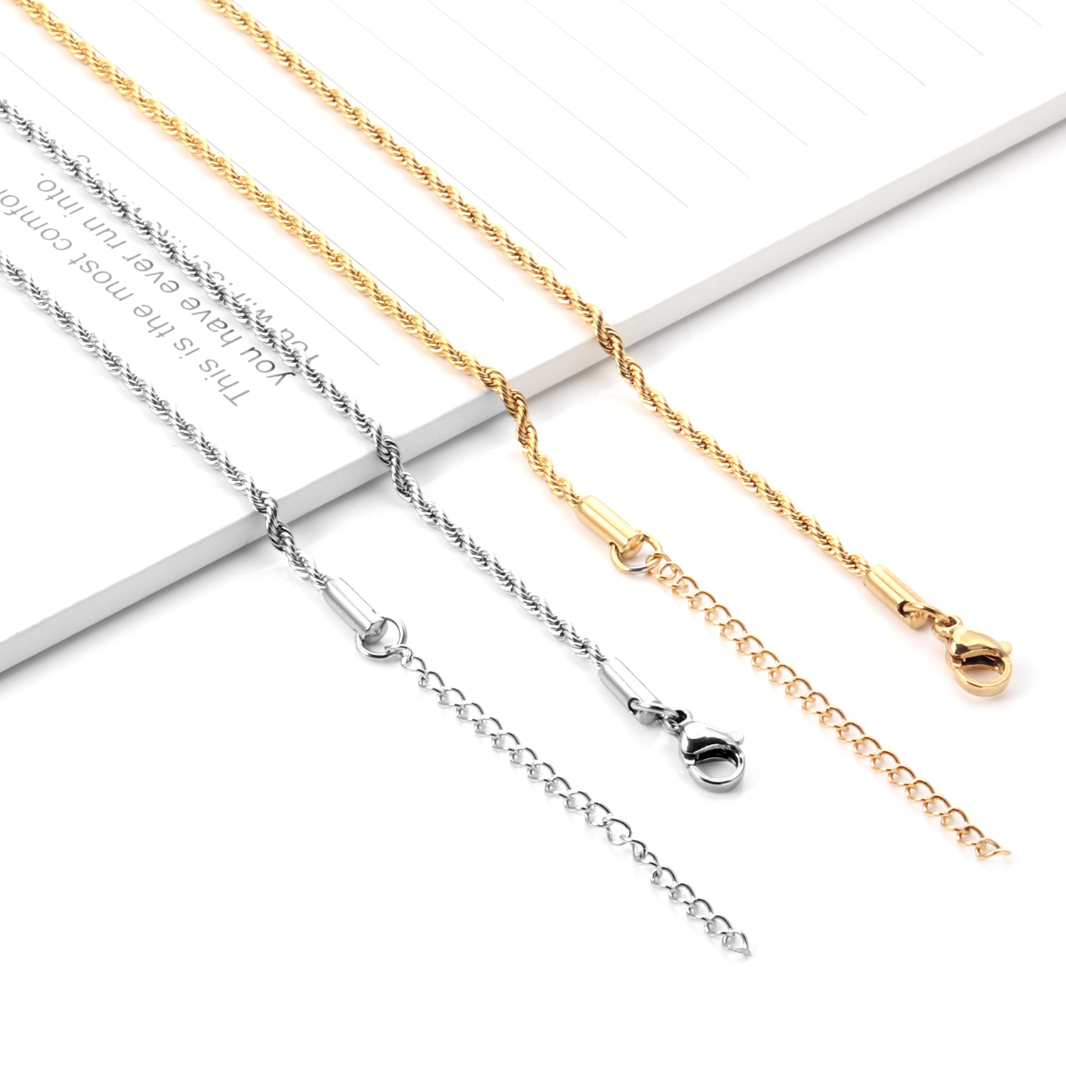 10 Uds. De collares de cuerda  - Jewelry Making Singapore reseña y precio