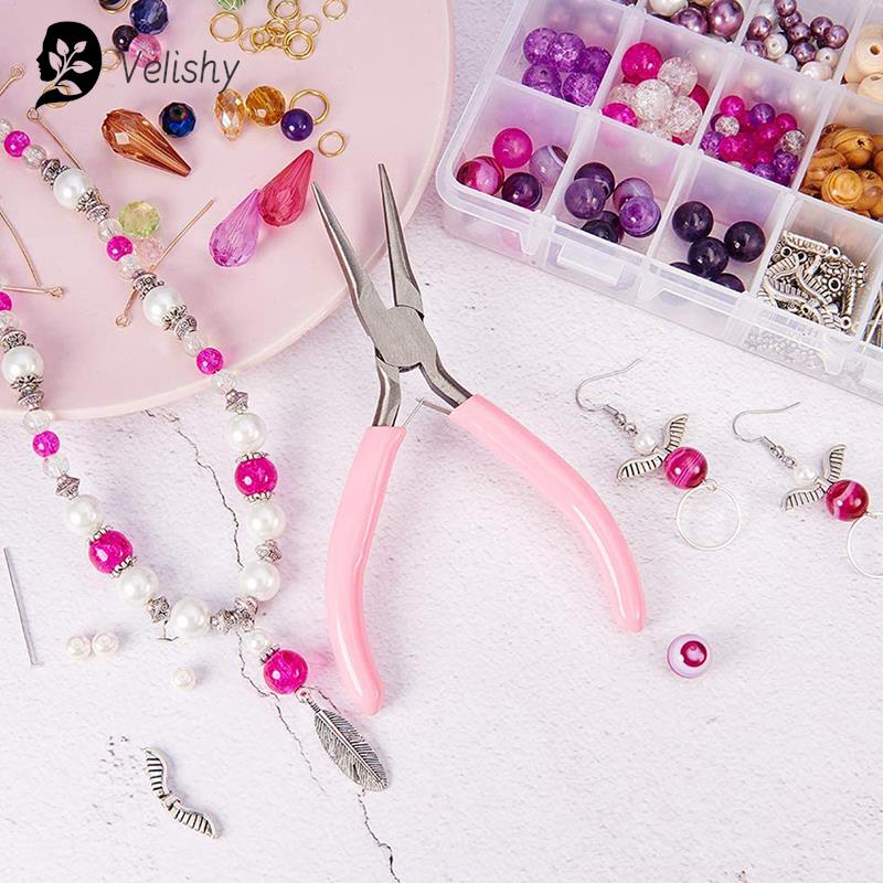 Mini alicates diagonales redon - Jewelry Making Needle Nose Pliers reseña y precio