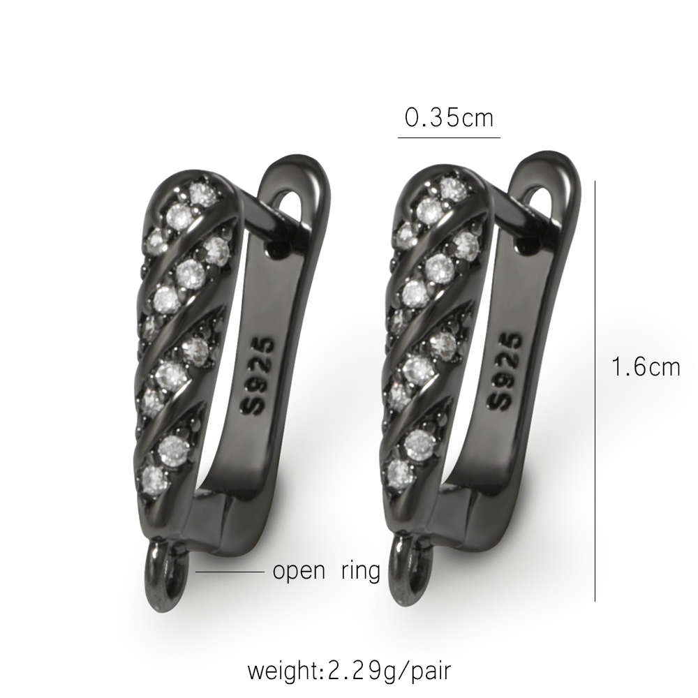 YANASI 1 Par de Ganchos para P - Jewelry Making Findings reseña y precio