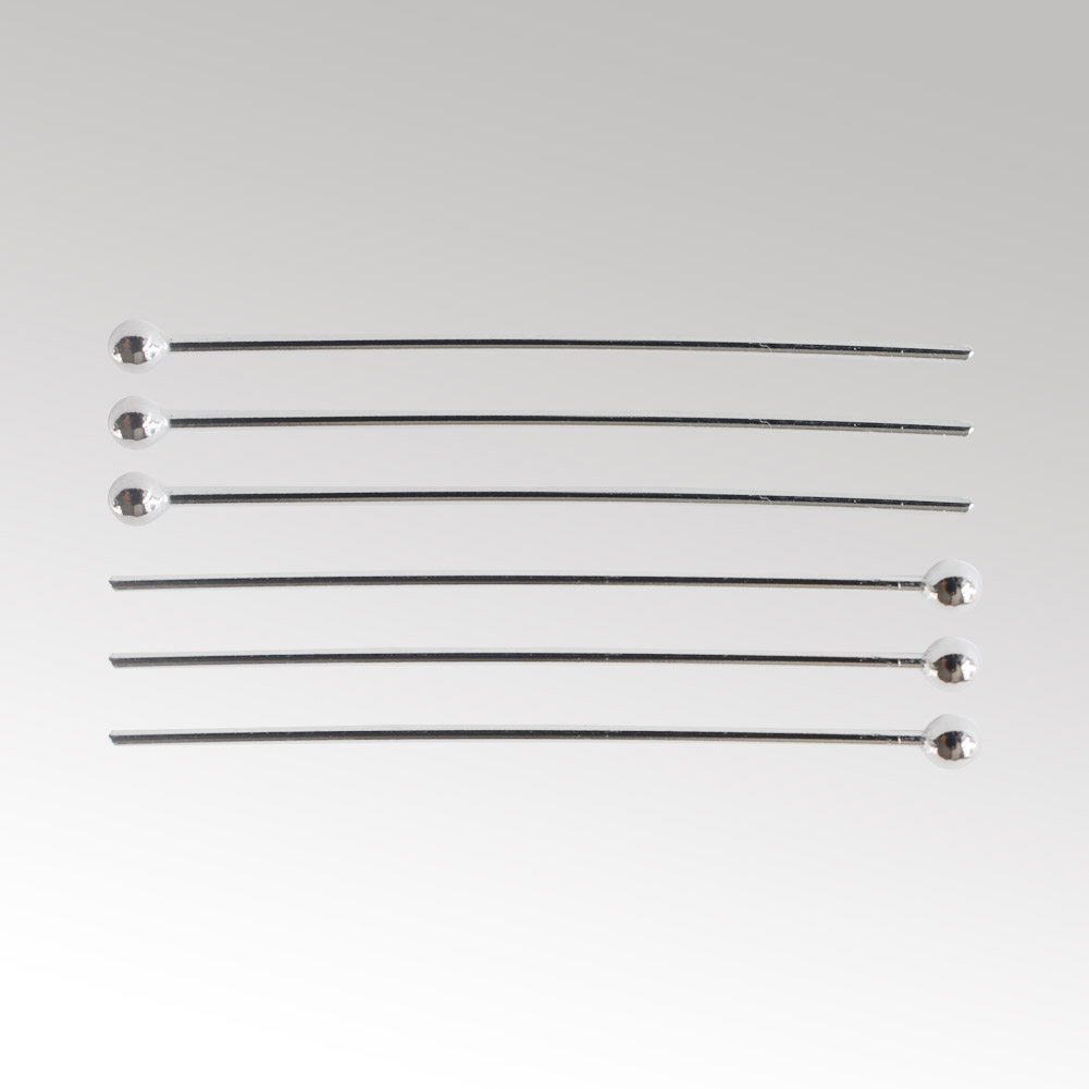 Alfileres de Plata de Ley 925  - Jewelry Making Head Pins reseña y precio