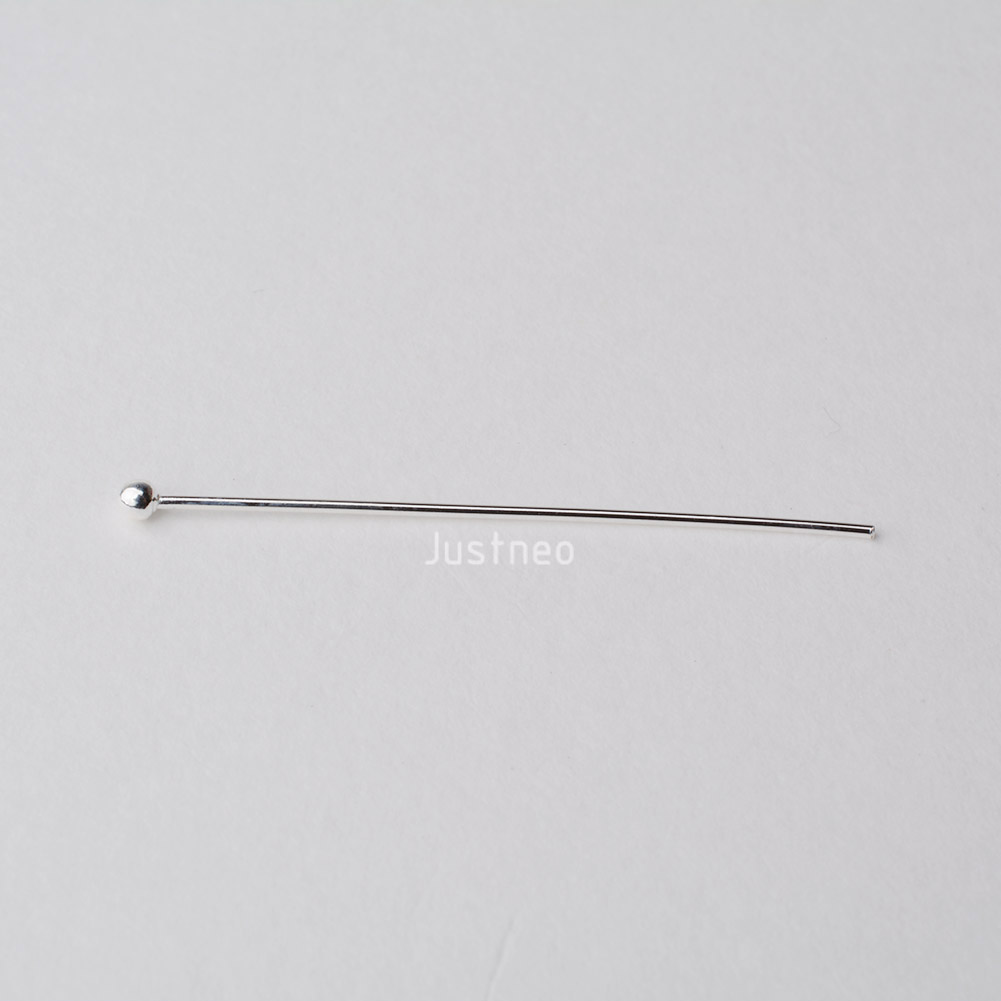 Alfileres de Plata de Ley 925  - Jewelry Making Head Pins reseña y precio