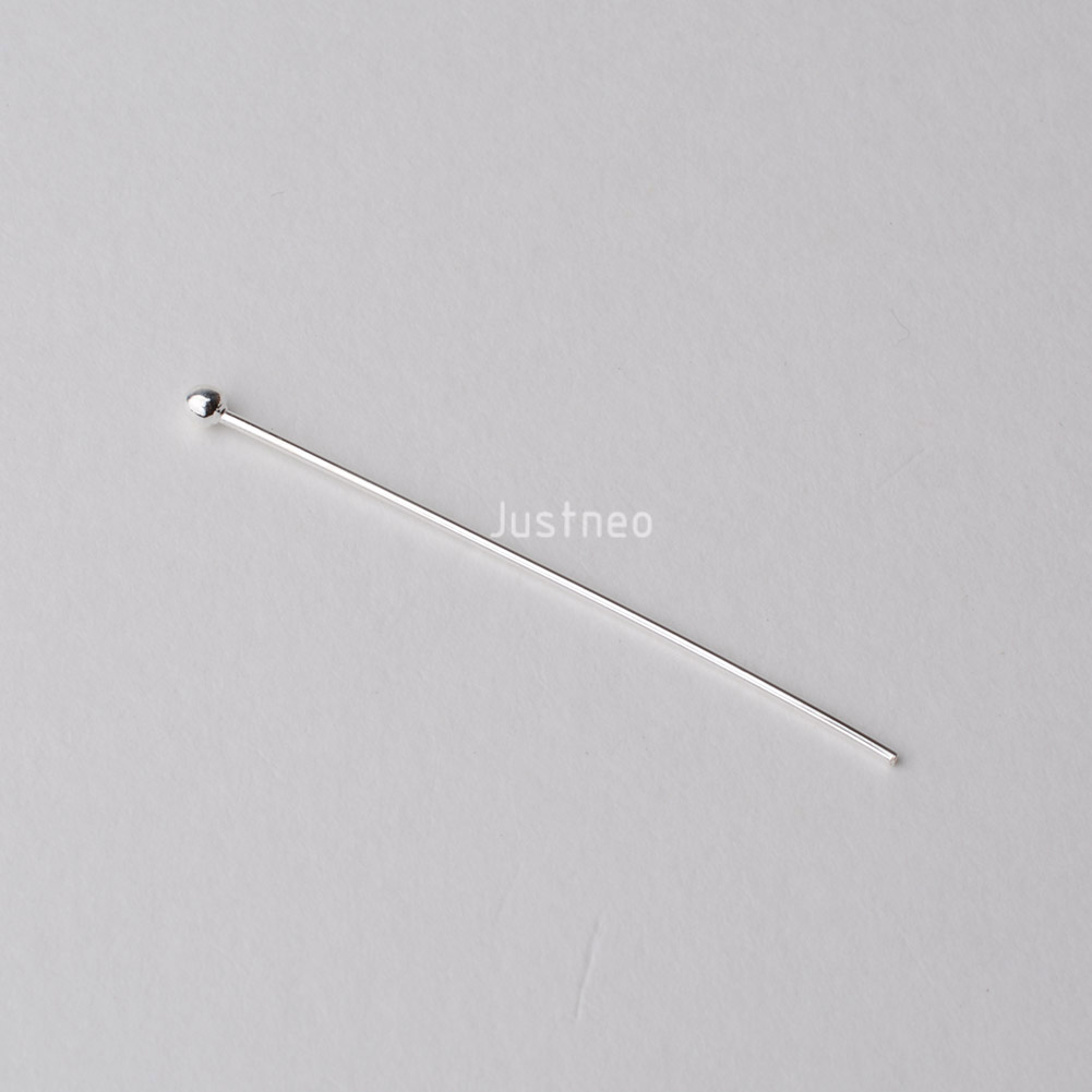 Alfileres de Plata de Ley 925  - Jewelry Making Head Pins reseña y precio
