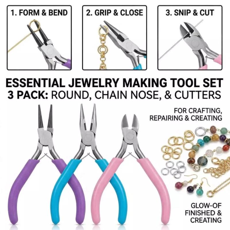 Juego de herramientas de pinza - Jewelry Making Classes reseña y precio