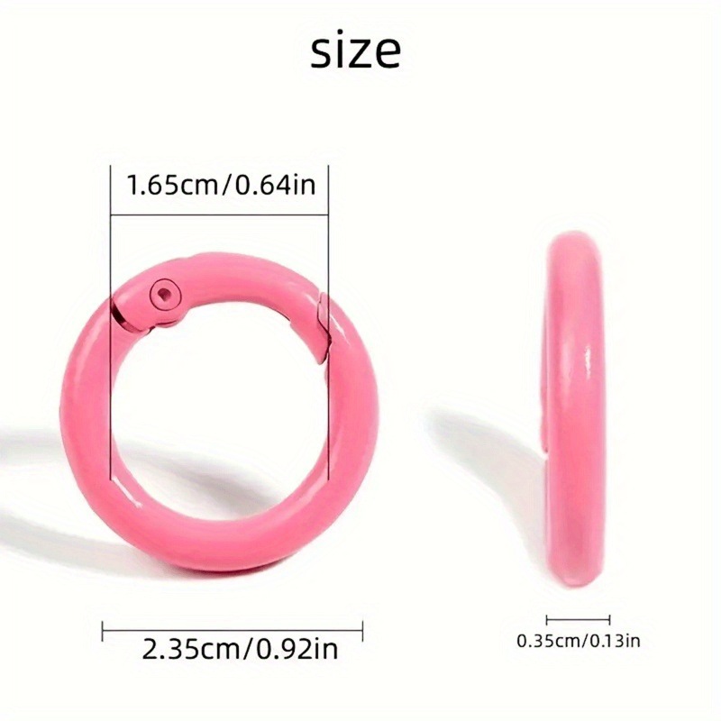 10 Anillos de Resorte Metálico - Jewelry Making Hoops reseña y precio
