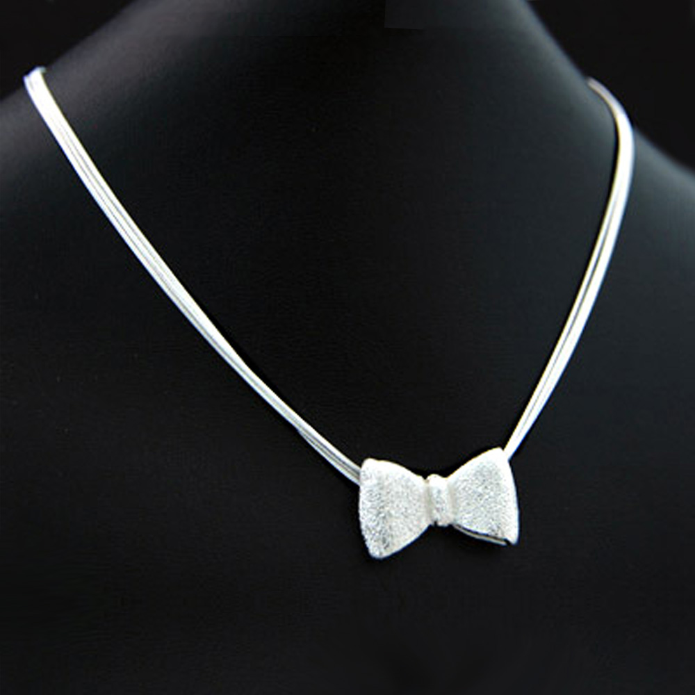 Collar con colgante de lazo de - Jewelry Making Singapore reseña y precio