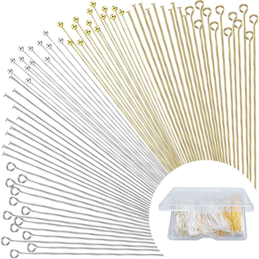600 Piezas de Alfileres de Cab - Jewelry Making Head Pins reseña y precio