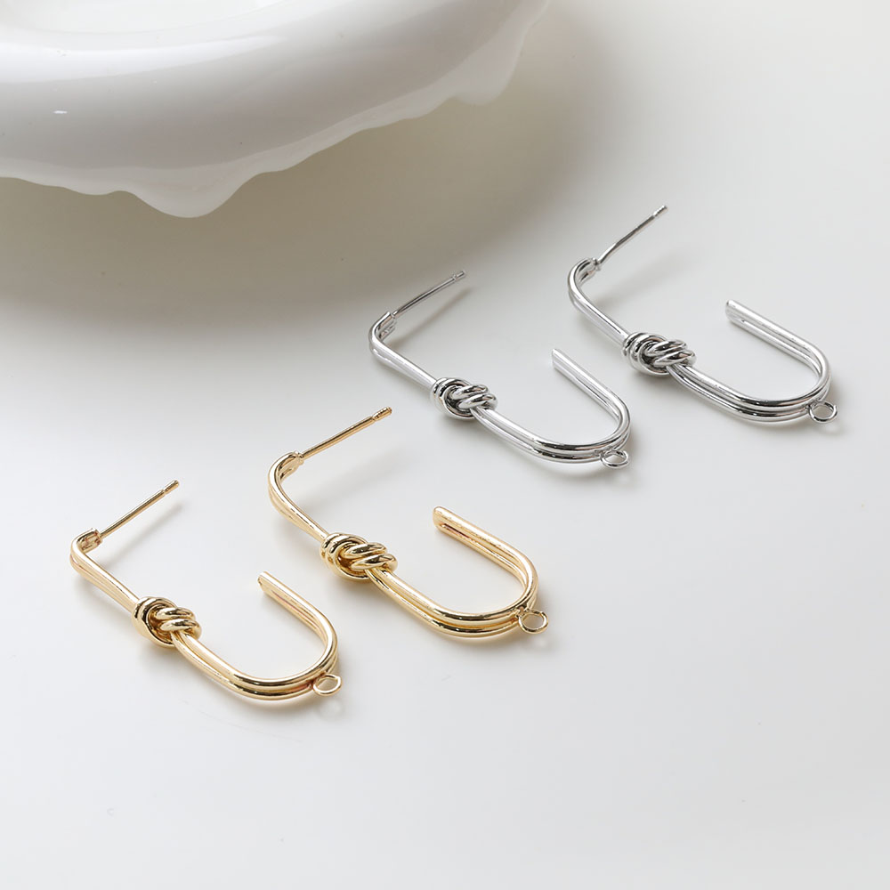 Pendientes delicados anudados  - Jewelry Making Knots reseña y precio