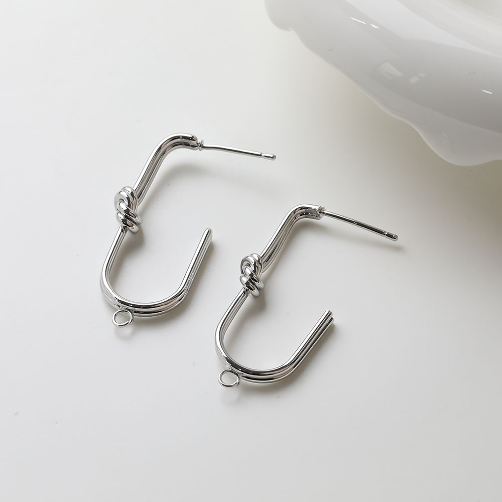 Pendientes delicados anudados  - Jewelry Making Knots reseña y precio